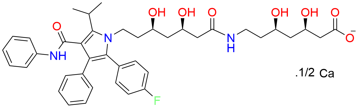 Atorvastatin Calcium Impurity F as hemicalcium salt