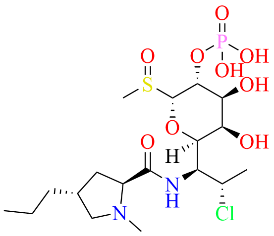 Clindamycin 2-Phosphate Sulfoxide (Mixture of Diastereomers)