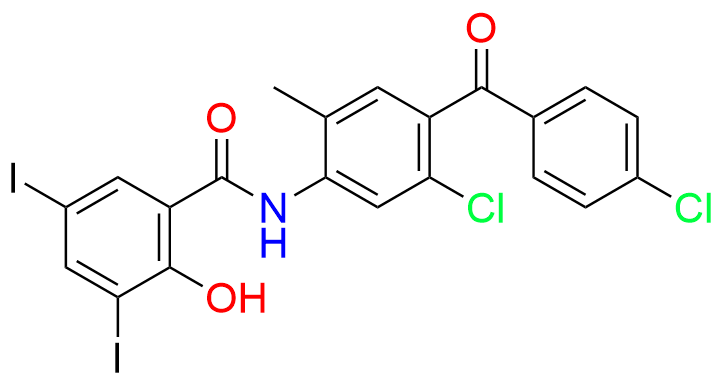 Closantel sodium dihydrate Impurity F (EP)