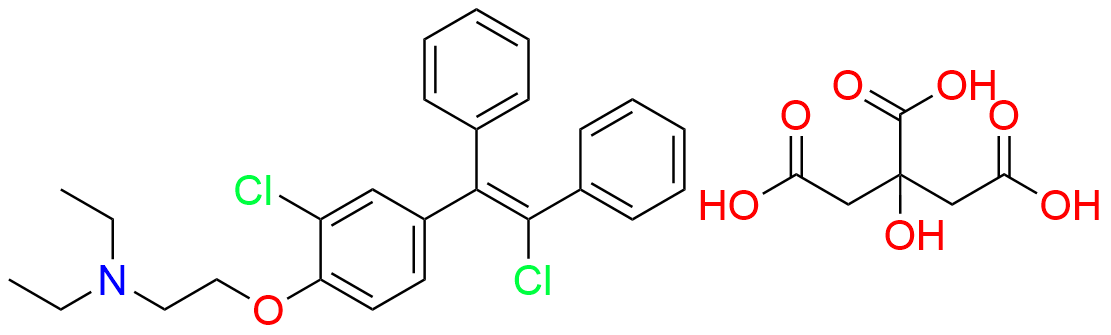 Clomifene citrate Impurity G (EP) as citrate salt
