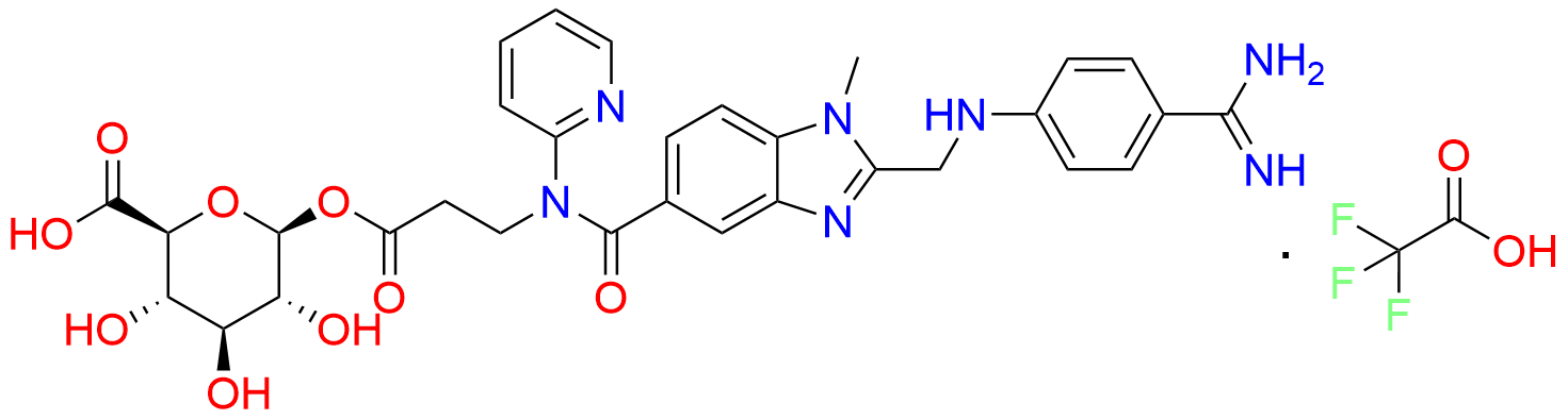 Dabigatran Acyl-ß-D-Glucuronide Trifluoroacetic Acid Salt