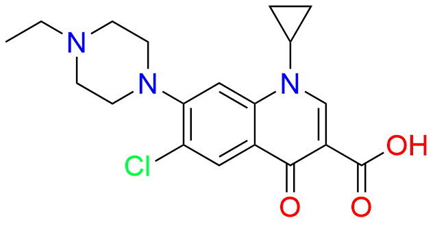 Enrofloxacin Impurity E (EP) as Hydrochloride salt