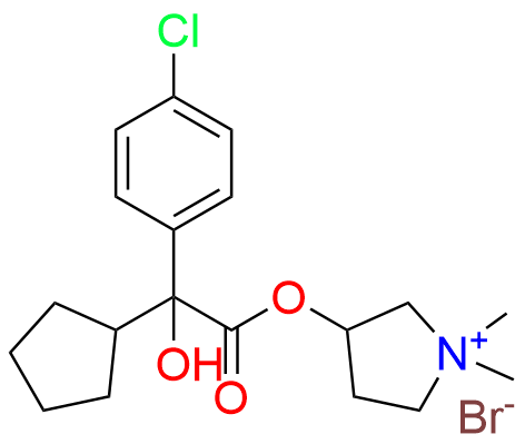 Glycopyrronium bromide Impurity I (EP) as bromide salt