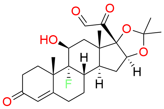 Halcinonide 21-Aldehyde(Hydrate form)